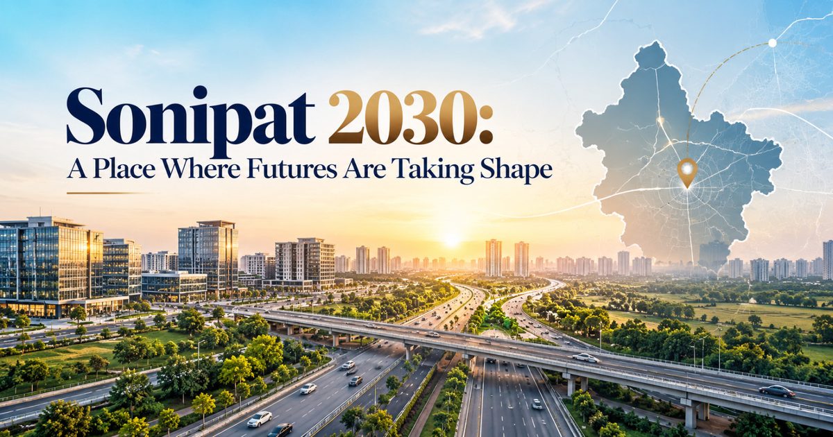 Sonipat 2030: A Place Where Futures Are Taking Shape